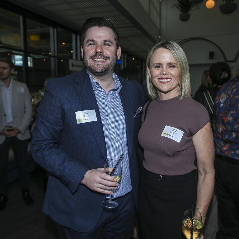 Entrepreneurs Forum, with Chris and Rebecca Bevans. Picture: Glenn Campbell