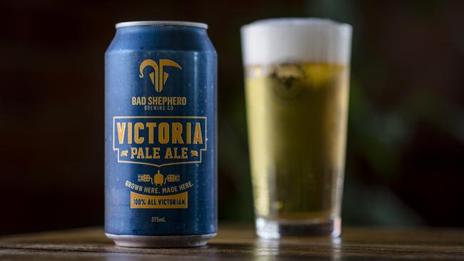 The Victoria Pale Ale is made from 100% Victorian ingredients. Picture: Supplied.