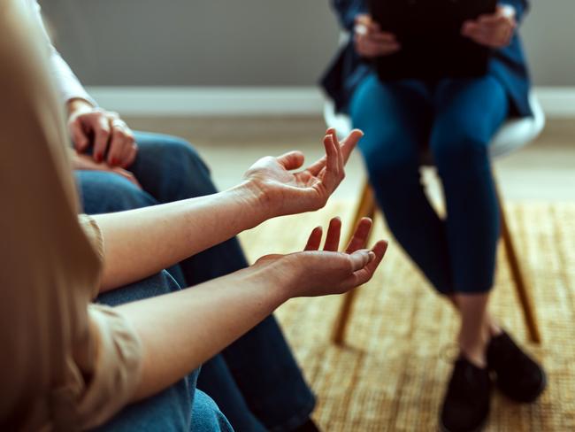 Generic Group Therapy Session. Getty Images.