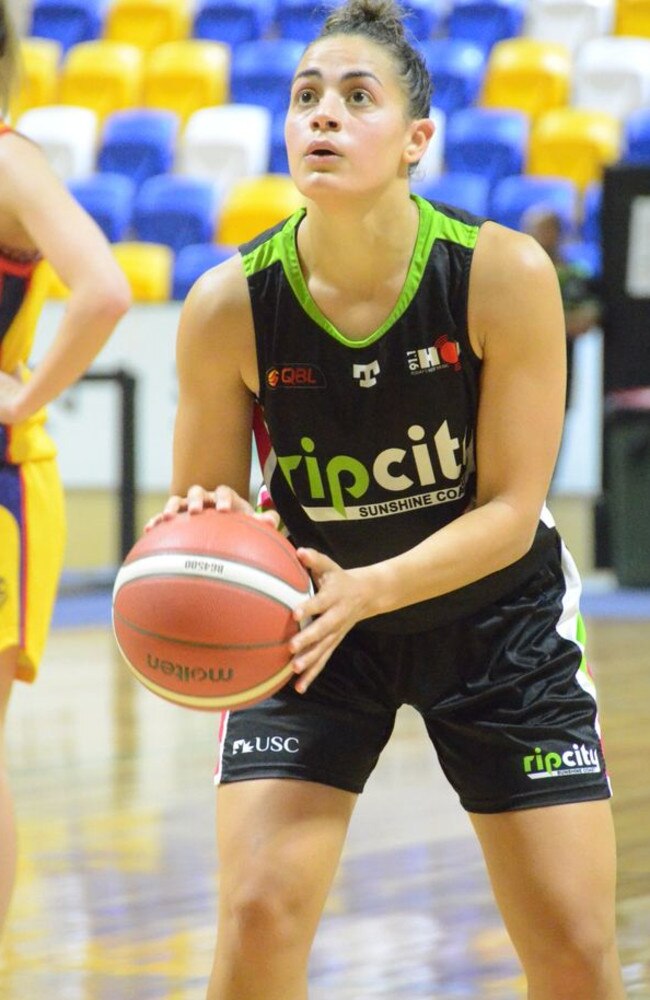 USC Rip City and Australian Opals guard Maddi Rocci. Picture: Fan Fair