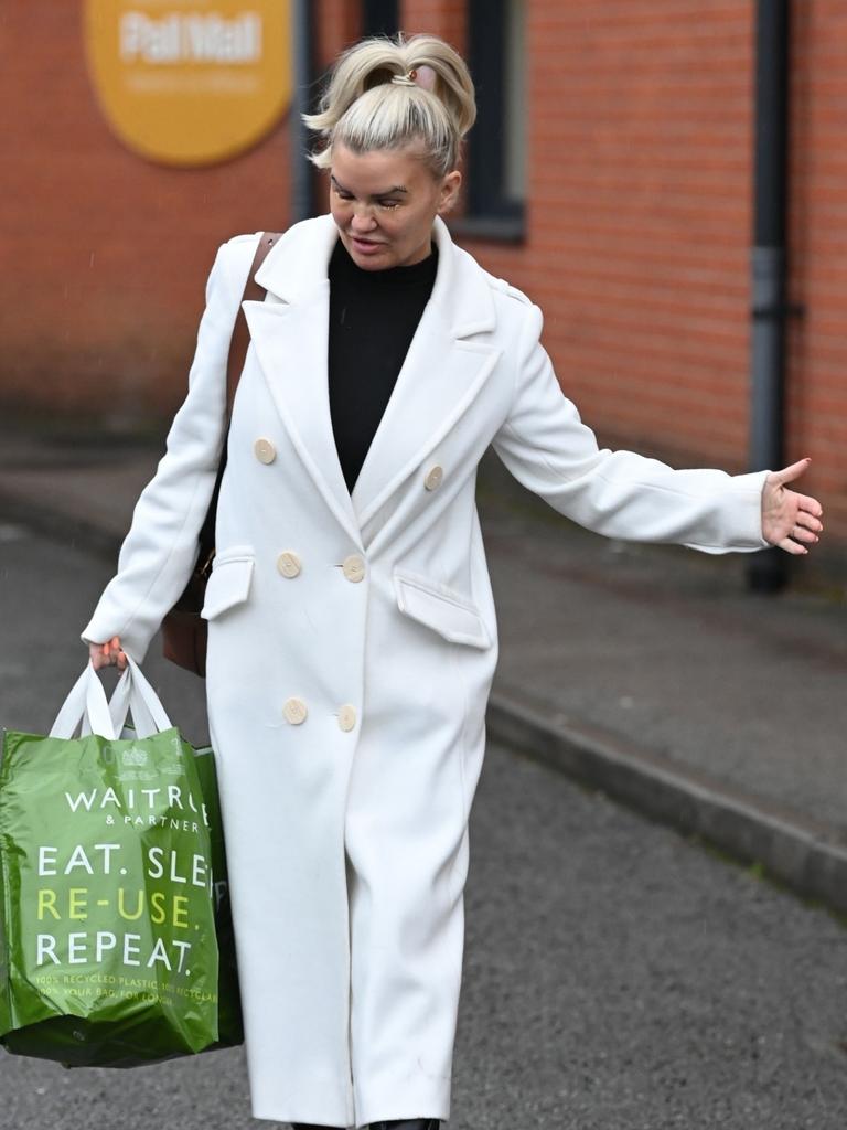 Katona steps out post-facelift. Picture: BACKGRID