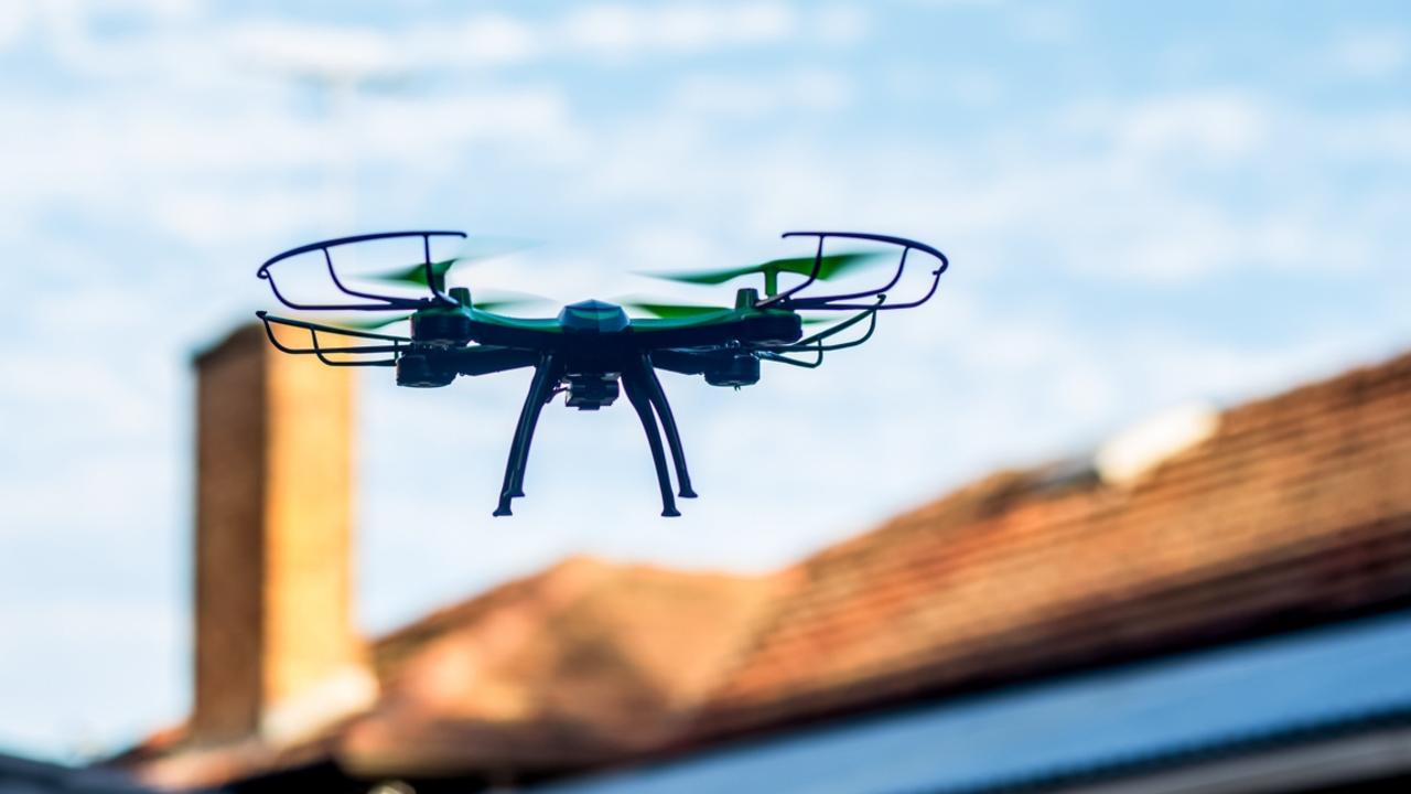 A South Burnett man got the fright of his life this week when he was about to step into his shower and spotted a drone hovering outside his bathroom window.