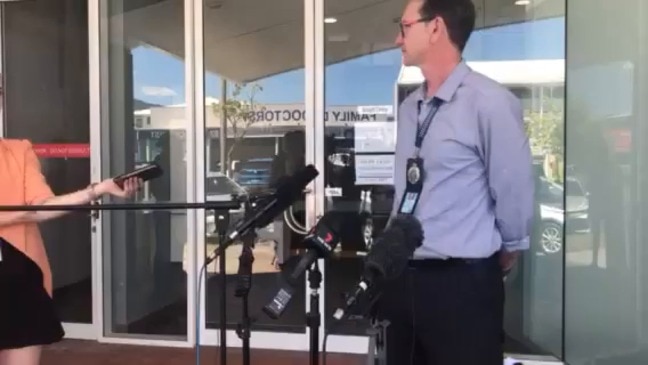 Acting Detective Inspector Jason Smith speaks after a 32-year-old woman was charged with manslaughter