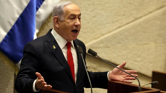 Israeli Prime Minister Benjamin Netanyahu. Picture: Reuters