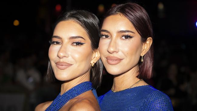 Twin sisters Lisa and Jessica Origliasso of The Veronicas.