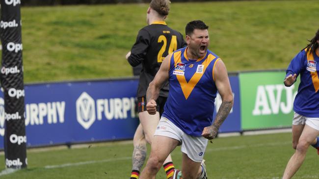 Southern league Division 1 Grand Final: Cheltenham v Cranbourne. Marc Holt - Cranbourne. Picture: Valeriu Campan