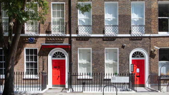 The Charles Dickens Museum on Doughty Street in London, the writer’s former family home.