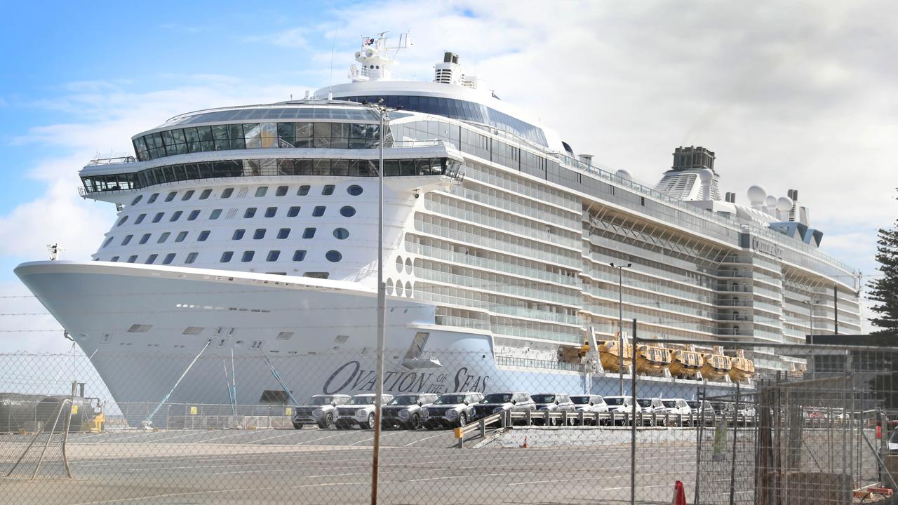 Royal Caribbean’s Ovation of the Seas. Picture: Dean Martin