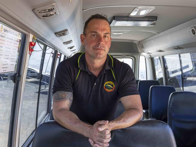 Alice Springs based Yipirinya School principal Gavin Morris. Picture: Grenville Turner