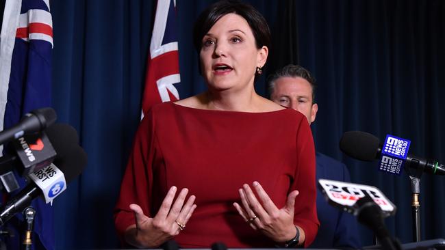 NSW Labor Leader Jodi McKay has read her shadow cabinet the riot act amid ongoing concerns about the direction of the party. Picture: NCA NewsWire