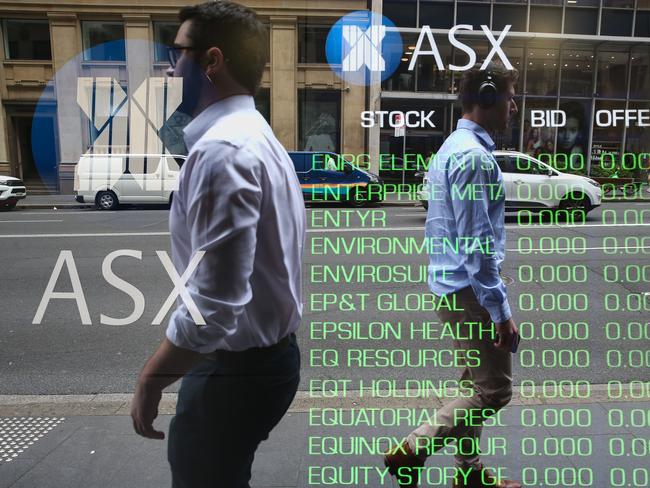 SYDNEY, AUSTRALIA : NewsWire Photos - SEPTEMBER 25 2024 ;A general view of the ASX in the CBD in Sydney after Rates were put on hold by the Reserve Bank yesterday. Picture: NewsWire / Gaye Gerard