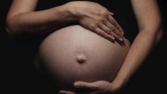 Barrister Koulla Roussos told Darwin Local Court the heavily pregnant woman was being induced on May 12, nine days before her due date. Picture: iStock