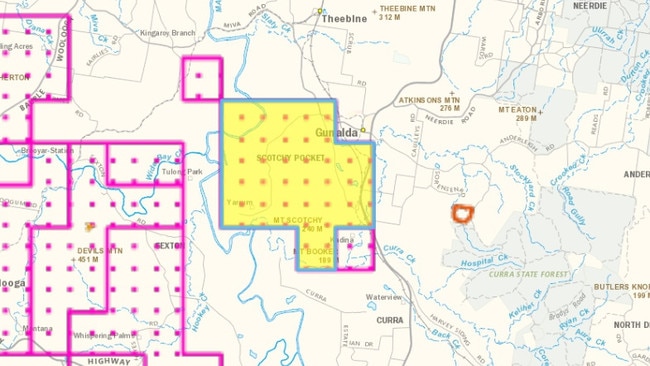 BK Exploration’s permit area.