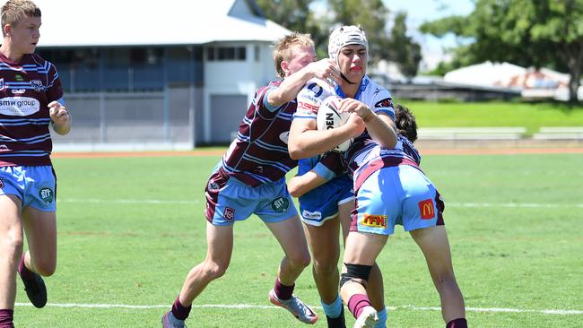 Cayde Miller of the Pride in action during the Cyril Connell Challenge. Picture Emily Barker.