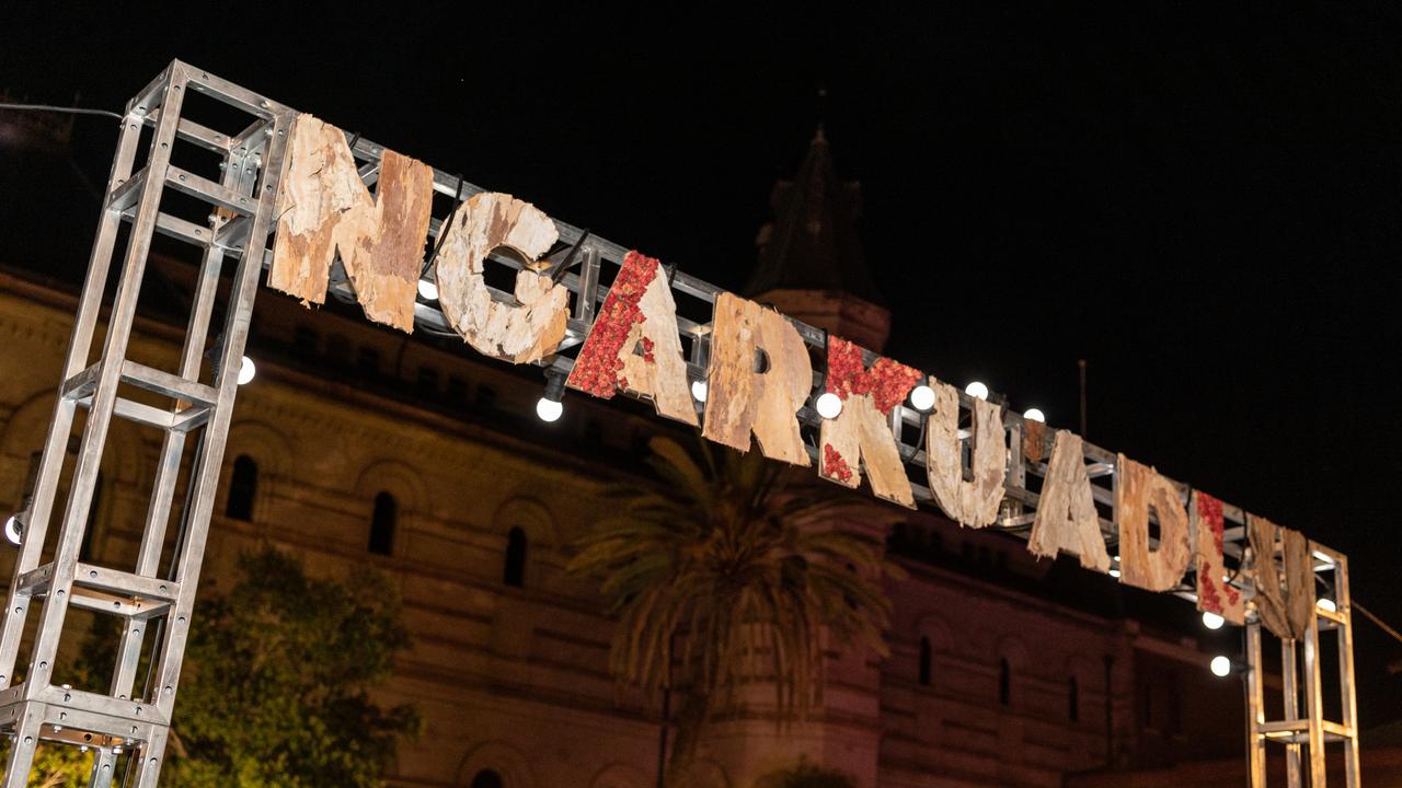 Adelaide Festival. Ngarku'adlu (Let's Eat) dinner. Picture: Andrew Beveridge