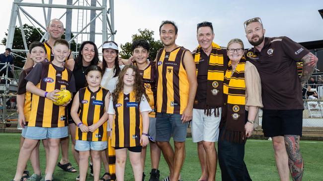 Fans at the Gold Coast Suns v Hawthorn AFL match at TIO Stadium. Picture: Pema Tamang Pakhrin
