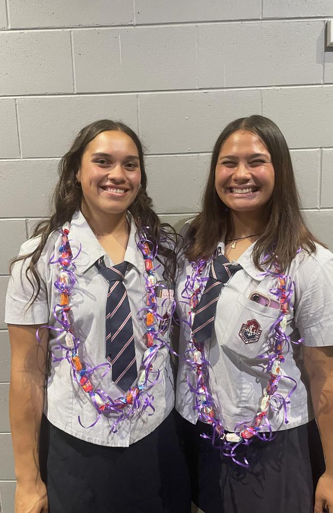 Orinna Clark and Summer Hoet - the co-captains of the Ipswich women's open team.