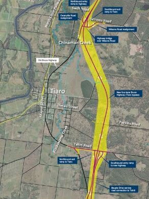 State MP Mark Bailey and federal MP Llew O’Brien have been going head-to-head over the Tiaro Bypass since it was initially announced as a two-lane divided road.