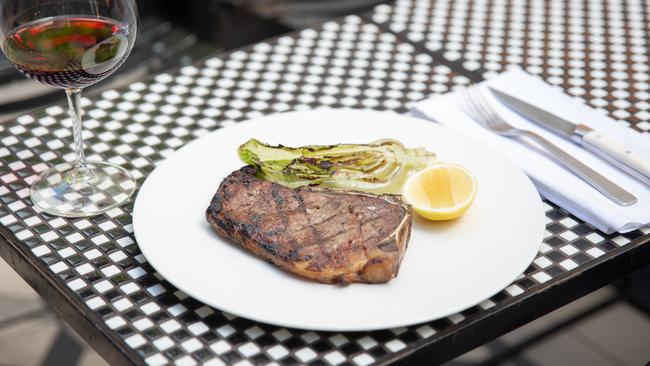 Steak at Botanical Hotel, South Yarra