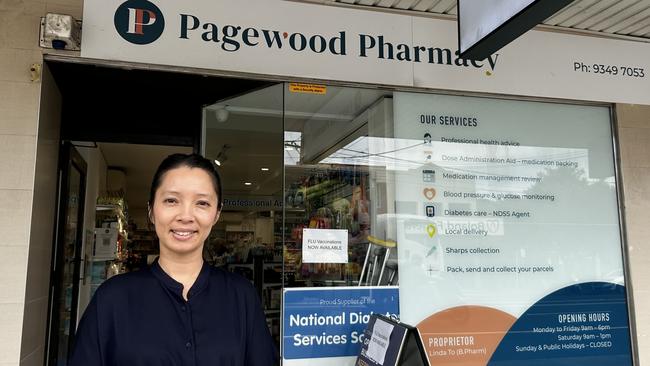 Pagewood Pharmacy owner Linda To.