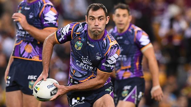 Cameron Smith faces a ban for his tackle on Kevin Proctor.