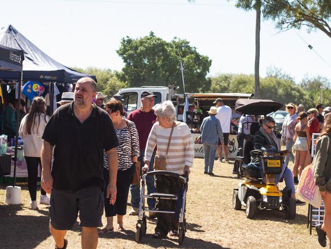 Visitors from across the region and beyond attended the Moore Park Beach Art Festival.