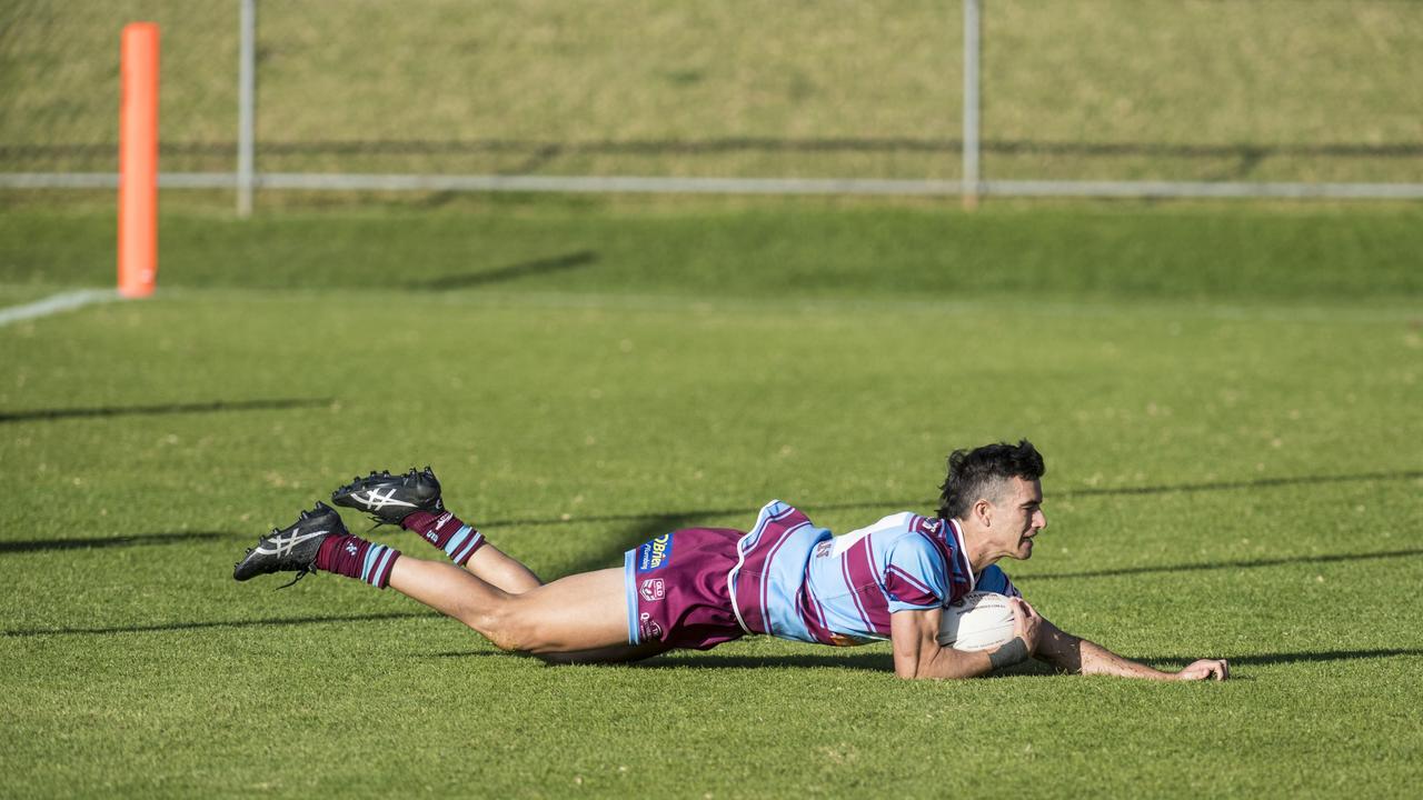 David Armstrong has scored 29 tries for Goondiwindi in 2021. Picture: Kevin Farmer