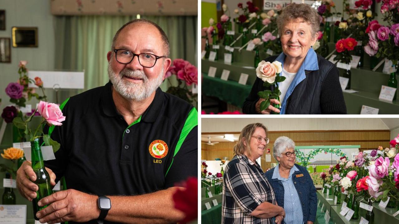 Queensland Rose Society Darling Downs, Saturday, May 4, 2024. Picture: Kevin Farmer