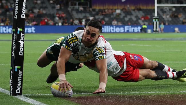 Kayal Iro has signed on with the Newcastle Knights. Picture: Brett Costello