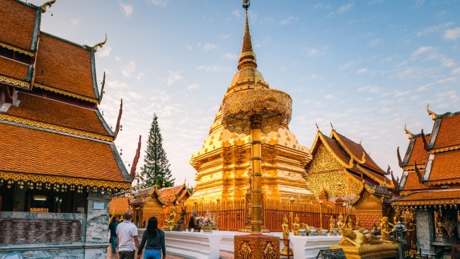 Take a tour: Get lucky at Wat Doi Suthep, the famous Chiang Mai temple ...