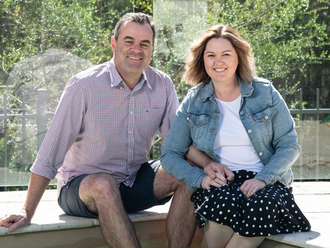 SYDNEY, AUSTRALIA - September 26: Sam Robson and Glen Barbuto pose for a portrait. Cranebrook, Sydney. (Photo by James Gourley/The Sunday Telegraph)