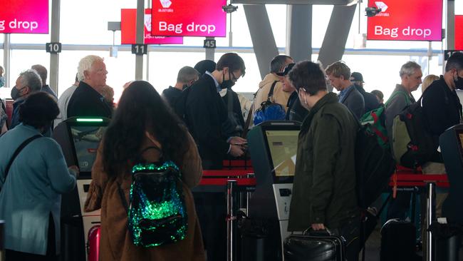 Travellers are again experiencing travel disruption amid staff shortages and strikes in the aviation industry. Picture: Gaye Gerard / NCA NewsWire