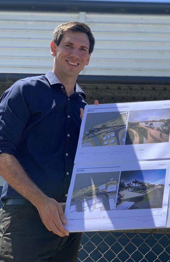 Bundaberg MP Tom Smith said “Where we can stop flooding in Bundaberg we should stop flooding.” Photo: Geordi Offord