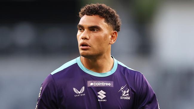 Queensland Origin representative Xavier Coates joined the Storm this season after making a name for himself at the Brisbane Broncos. Picture: Mark Kolbe/Getty Images