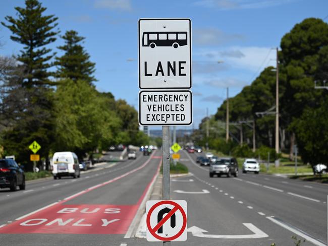 Are dedicated bus lanes and more services the answer to Melbourne’s public transport problems? Picture: Naomi Jellicoe