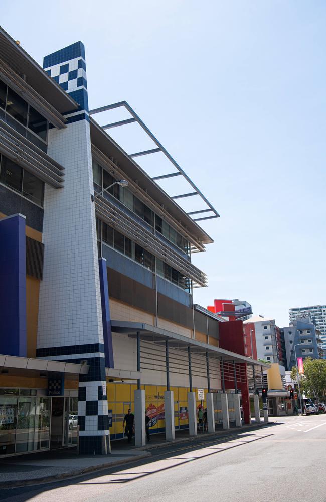 Mary reported the incident at the Darwin Police Station, upstairs of the Mitchell Centre where the attack occurred. Picture: Pema Tamang Pakhrin.