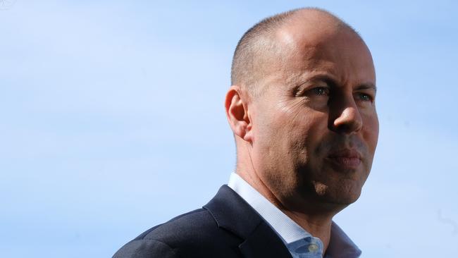 Federal Treasurer Josh Frydenberg revealed details of the cost of living payments in the 2022 Budget. Picture: NCA NewsWire / Luis Enrique Ascui