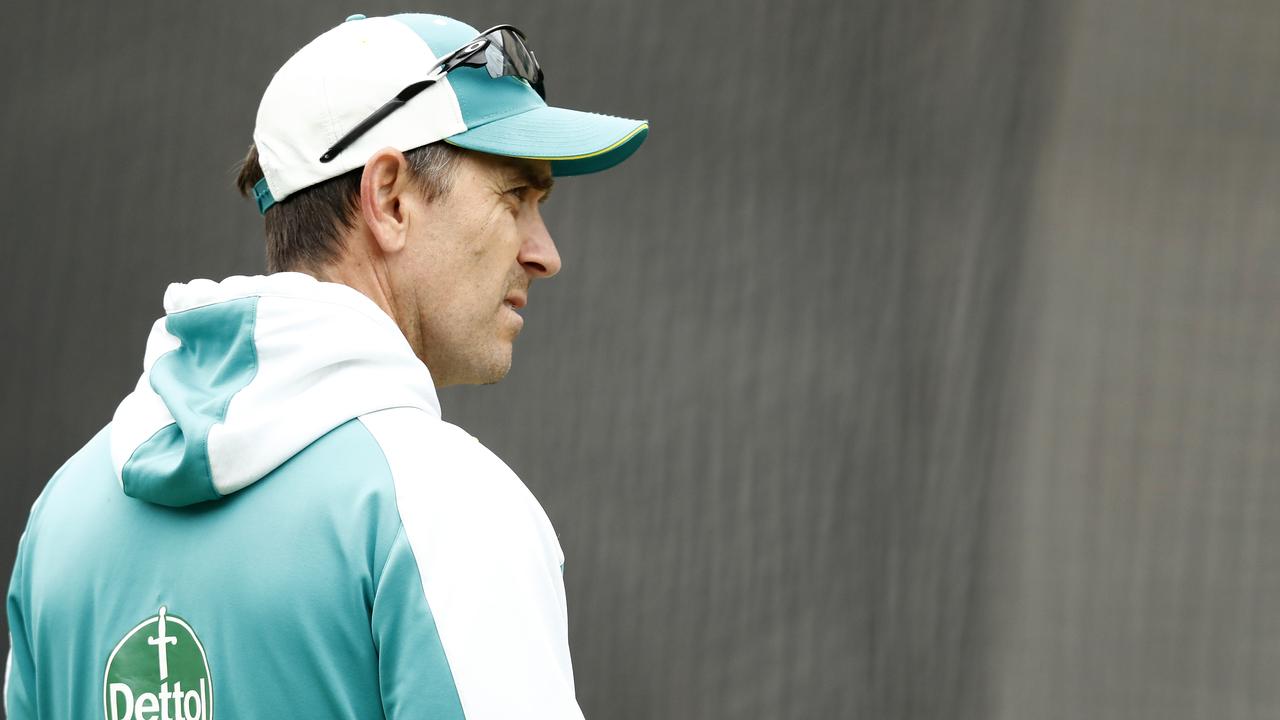 Australian coach Justin Langer had hoped to tap in to Jones’ white-ball expertise as his side tackled upcoming short-form tournaments. Picture: Getty Images