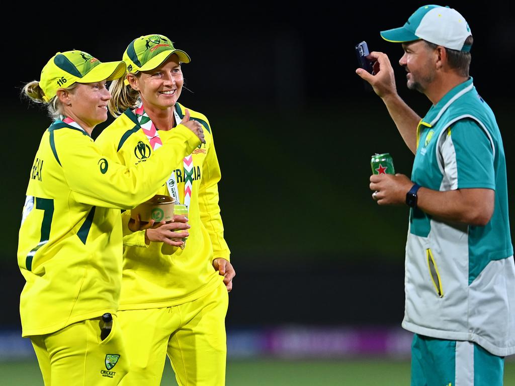 Mott’s Australian reign came to an end with the World Cup triumph. Picture: Hannah Peters/Getty Images