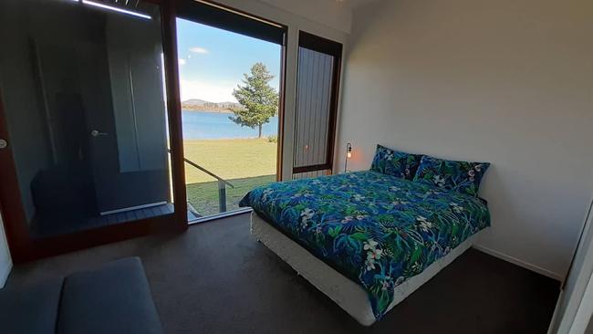 This riverside mansion is the most expensive Airbnb in Hobart at time of writing. Picture: Airbnb website