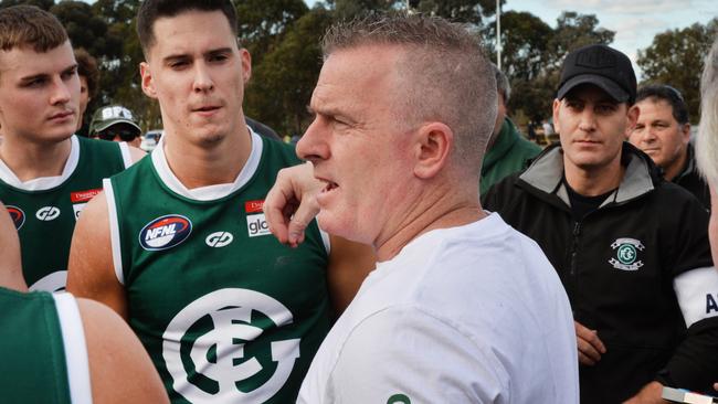 Greensborough coach Mick Harford. Picture: Rob Leeson