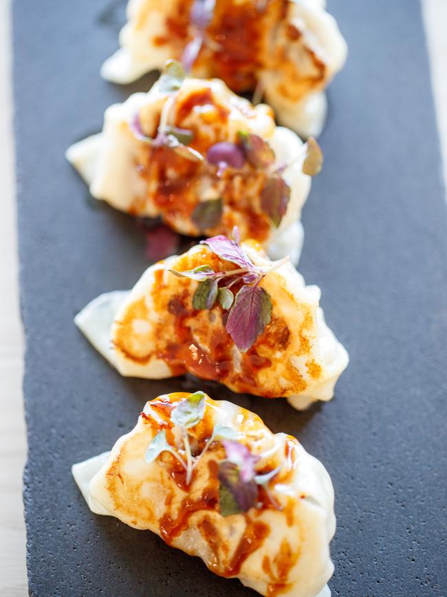 Handmade gyoza at Polk. Photo: Matt Turner