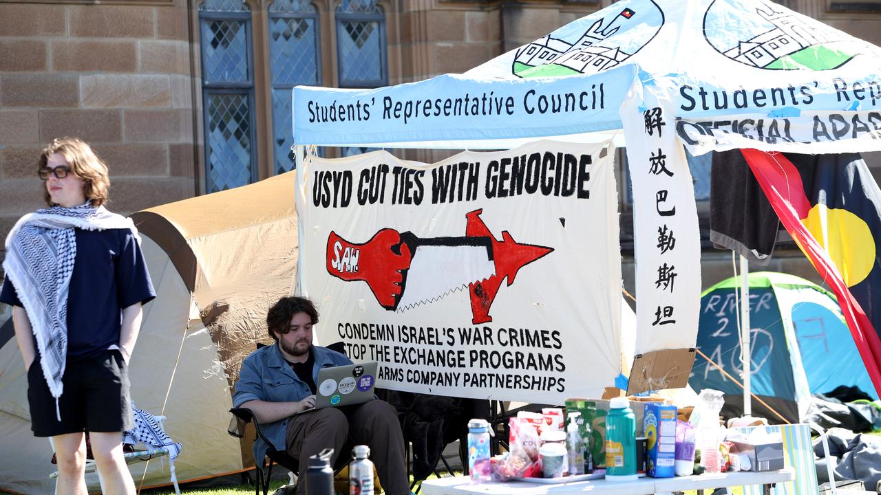 Some Jewish students said they felt unwelcome during the encampment.