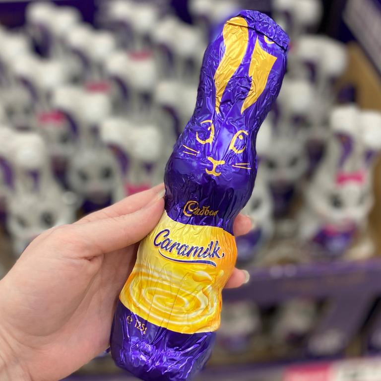 Cadbury has released Caramilk bunnies to celebrate Easter 2021. Picture: Facebook