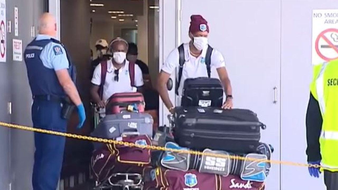 The West Indies cricket squad repeatedly broke isolation rules inside their team hotel.
