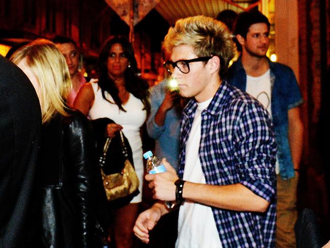 Niall Horan celebrating his birthday at Boutique Nightclub. Picture: Tim Carrafa