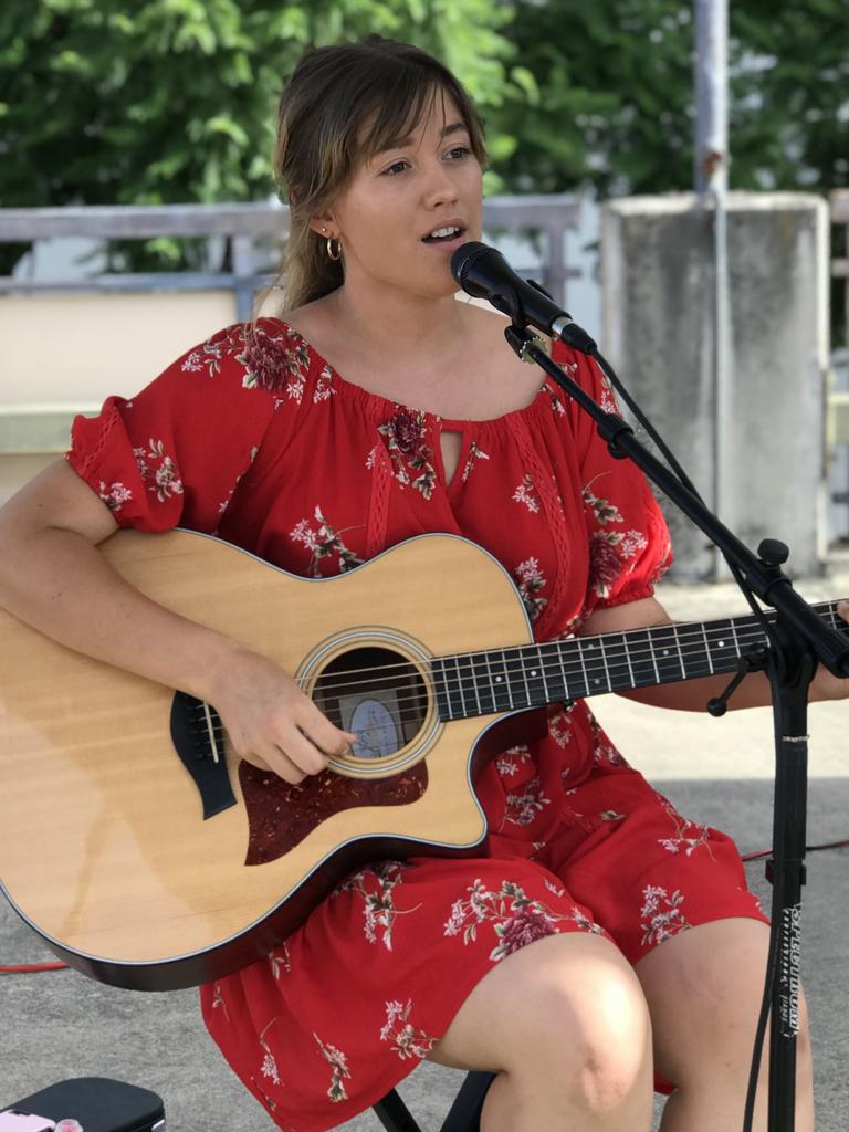 Zoe Miller at the Unley Night Market.