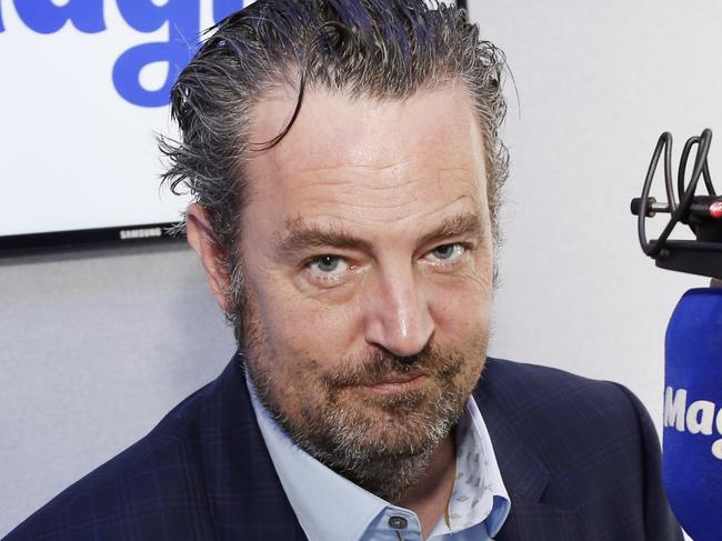 LONDON, UNITED KINGDOM - APRIL 1: (EXCLUSIVE COVERAGE)  Matthew Perry poses for pictures at Magic Radio on April 1, 2015 in London, England. Perry is presenting Magic Radio shows on April 2nd and 9th. (Photo by Alex B. Huckle/Getty Images)