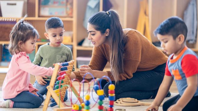 Generic Childcare photo, Kids playing, Kindergarten, Picture: Getty Images,