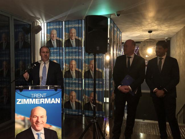 Minister Josh Frydenberg also addressed the crowd.